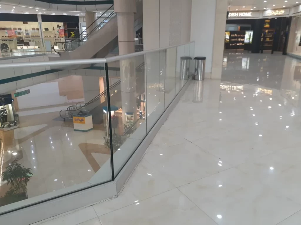 اجرای هندریل برج مروارید گوهرشاد مشهد